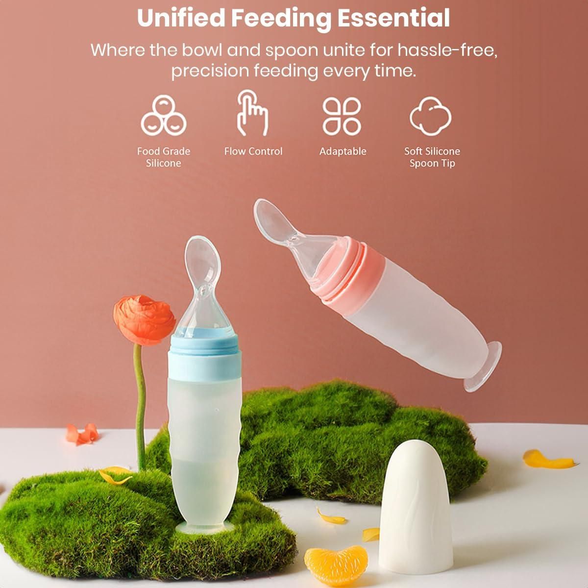 Baby Food Squeeze Feeder Spoon