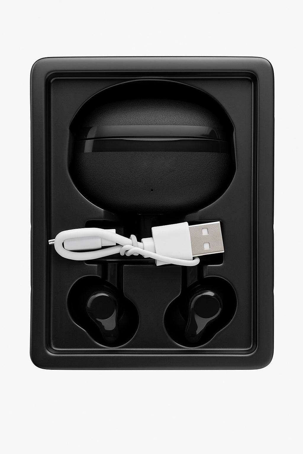 Premium Leather-Finish True Wireless Earbuds – 50 Hrs Playback · 4 Mics ENx Call Tech · ASAP™ Fast Charge · Dual EQ Modes